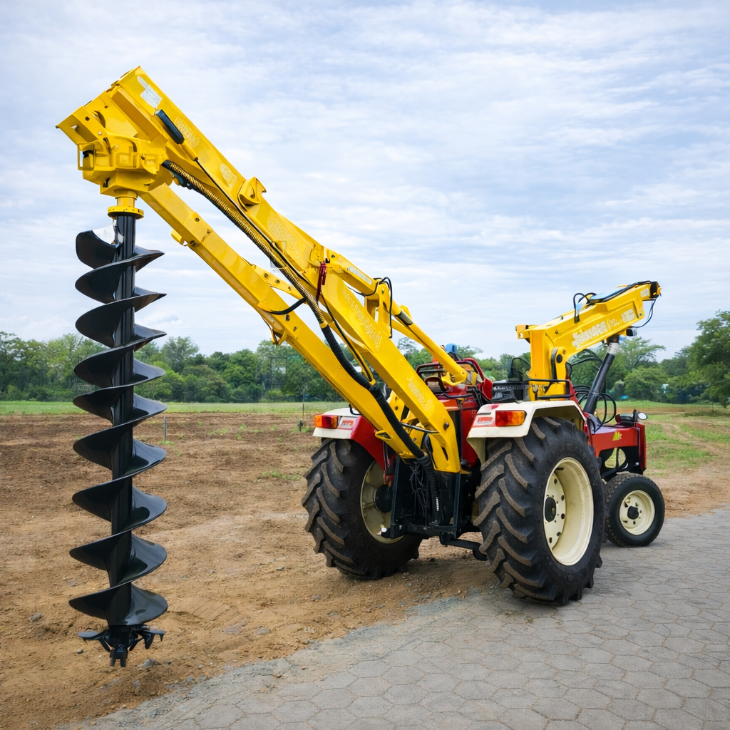 Hydraulic Pole Erection Machine